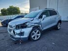 2016 Chevrolet Trax Ltz Gray vin: 3GNCJRSB2GL263561