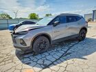 2021 Chevrolet Blazer 1lt Silver vin: 3GNKBBRA0MS526466