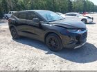 2021 Chevrolet Blazer Fwd 1lt Black vin: 3GNKBBRA1MS500491