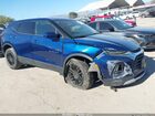 2022 Chevrolet Blazer Fwd 2lt Синий vin: 3GNKBCR43NS163159