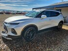 2022 Chevrolet Blazer 2lt Silver vin: 3GNKBCR43NS186084