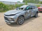 2025 Chevrolet Blazer 2lt Gray vin: 3GNKBCR49SS121378