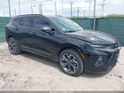 2021 Chevrolet Blazer Fwd Rs Black vin: 3GNKBERS2MS526902