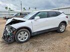 2021 Chevrolet Blazer 2lt White vin: 3GNKBHRS2MS515206