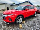 2020 Chevrolet Blazer 2lt Red vin: 3GNKBHRS9LS670916