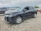 2022 Chevrolet Blazer 3lt Black vin: 3GNKBJR45NS181960