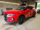 2021 Chevrolet Blazer Rs Red vin: 3GNKBKRS8MS524506