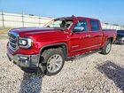 2018 Gmc Sierra K1500 Slt Maroon vin: 3GTU2NEC0JG479934