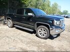2016 Gmc Sierra 1500 Slt Black vin: 3GTU2NEC7GG255939