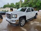 2018 Gmc Sierra K1500 Slt White vin: 3GTU2NEJ1JG610237