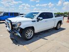 2020 Gmc Sierra K1500 Slt White vin: 3GTU9DED4LG204231