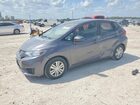 2016 Honda Fit Lx Gray vin: 3HGGK5G54GM704041