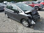 2018 Honda Fit Lx Gray vin: 3HGGK5H41JM736314