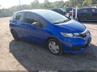 2019 Honda Fit Lx Blue vin: 3HGGK5H44KM719797
