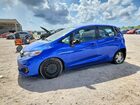 2018 Honda Fit Lx Blue vin: 3HGGK5H47JM718979