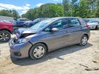 2019 Honda Fit Lx Gray vin: 3HGGK5H47KM707434