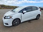 2019 Honda Fit Lx White vin: 3HGGK5H47KM731586