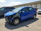 2020 Honda Fit Lx Blue vin: 3HGGK5H47LM727572