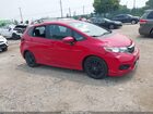2018 Honda Fit Sport Красный vin: 3HGGK5H63JM720746