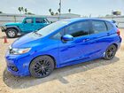 2018 Honda Fit Sport Blue vin: 3HGGK5H64JM717080