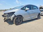 2018 Honda Fit Sport Silver vin: 3HGGK5H65JM715967