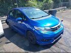 2018 Honda Fit Sport Blue vin: 3HGGK5H6XJM724809