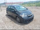 2019 Honda Fit Ex Черный vin: 3HGGK5H80KM752539