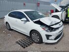 2021 Kia Rio S White vin: 3KPA24AD1ME372547