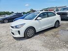 2020 Kia Rio Lx White vin: 3KPA24AD5LE314150