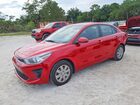 2021 Kia Rio S Red vin: 3KPA24AD7ME426269
