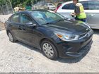 2022 Kia Rio Lx Black vin: 3KPA24AD8NE433720