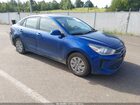 2020 Kia Rio S Синий vin: 3KPA24ADXLE317934