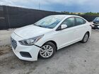 2019 Hyundai Accent Se Белый vin: 3KPC24A34KE077018