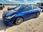 2018 Hyundai Accent Sel Blue vin: 3KPC24A36JE010516