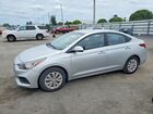 2018 Hyundai Accent Se Silver vin: 3KPC24A38JE008685