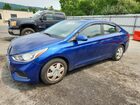 2018 Hyundai Accent Se Blue vin: 3KPC24A38JE013899