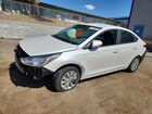 2019 Hyundai Accent Se White vin: 3KPC24A38KE071349