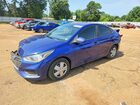 2019 Hyundai Accent Se Blue vin: 3KPC24A39KE076026