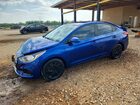 2021 Hyundai Accent Se Синий vin: 3KPC24A61ME128925