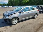 2021 Hyundai Accent Se Gray vin: 3KPC24A61ME150651