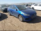 2020 Hyundai Accent Se Blue vin: 3KPC24A62LE090815