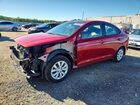 2022 Hyundai Accent Se Red vin: 3KPC24A62NE166083