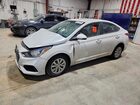2021 Hyundai Accent Se White vin: 3KPC24A64ME138459
