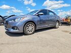 2020 Hyundai Accent Sel Gray vin: 3KPC24A65LE093305