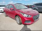 2022 Hyundai Accent Se Red vin: 3KPC24A65NE154364