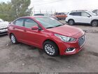 2021 Hyundai Accent Sel Red vin: 3KPC24A66ME134672