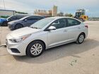 2020 Hyundai Accent Se Silver vin: 3KPC24A67LE104708