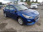 2020 Hyundai Accent Se Blue vin: 3KPC24A67LE118513