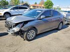 2022 Hyundai Accent Se Gray vin: 3KPC24A69NE154965