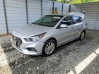 2022 Hyundai Accent Sel Silver vin: 3KPC24A69NE160796